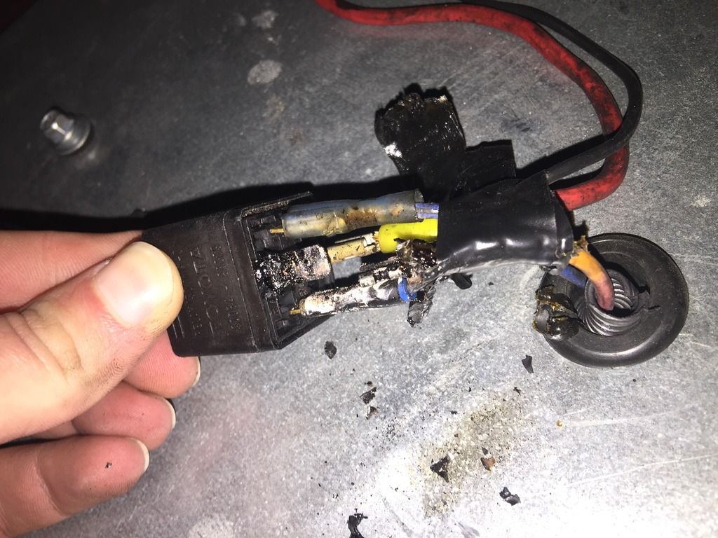 fuel pump relay melted Supra Forums